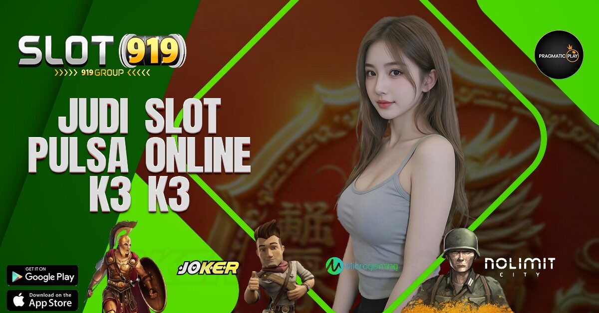 CARA DAFTAR JUDI SLOT ONLINE DEPOSIT PULSA K3 K3 APK