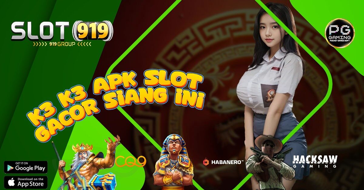 DAFTAR SITUS JUDI SLOT ONLINE TERPERCAYA K3 K3