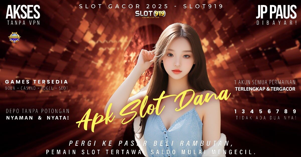 Slot Daftar Pakai Akun Dana Slot Gacor 10000